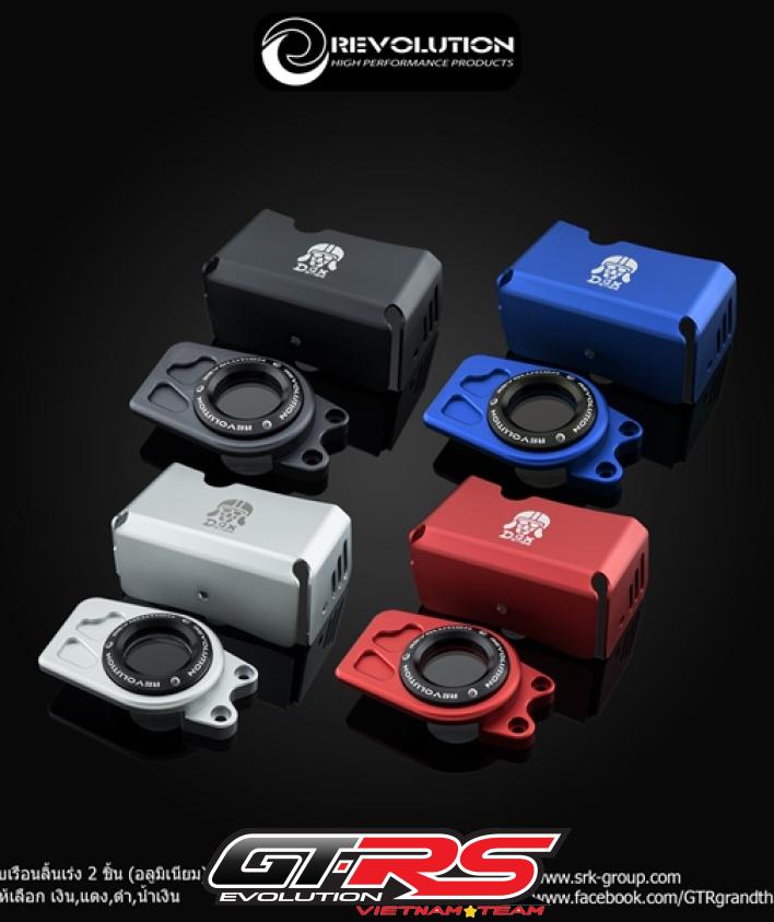 S/Bảo vệ họng ga (nhôm) 2D REVOLUTION ST-125DAX