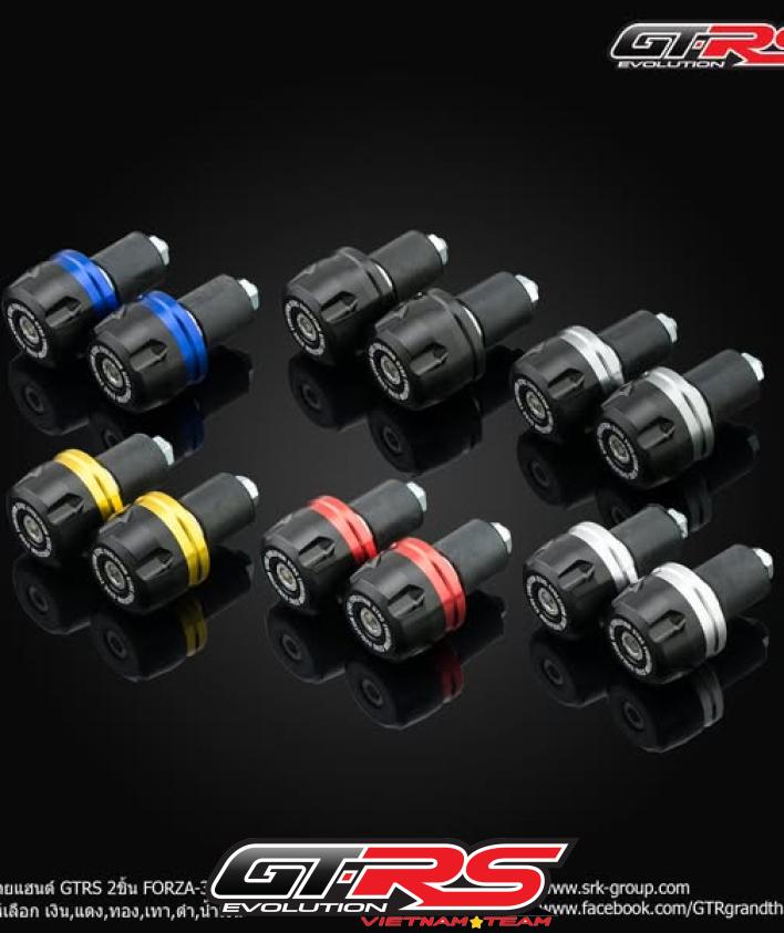 GÙ TAY LÁI SH350/FORZA/XMAX/PCX CNC 2 MẢNH V2 GT-RS