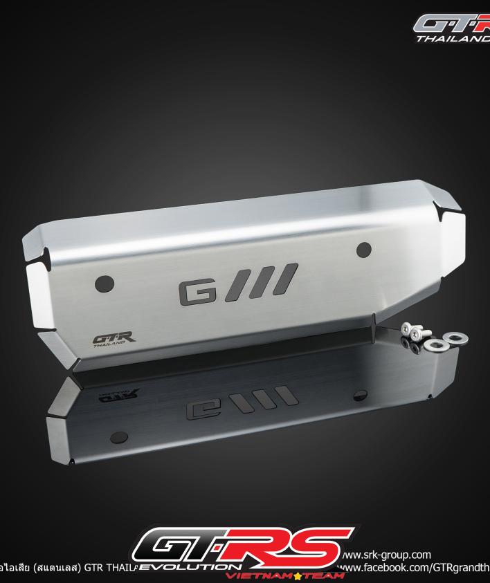 ỐP PÔ GIORNO 125 INOX CNC GTR