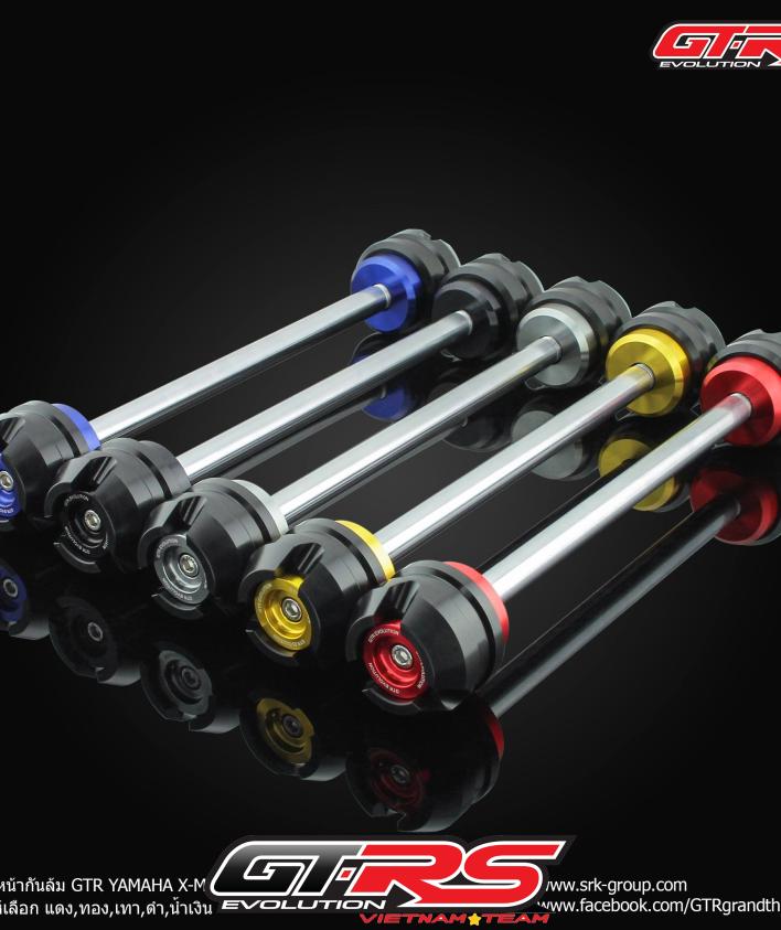 CHỐNG ĐỔ CỐT BÁNH TRƯỚC XMAX 300 CNC GTR