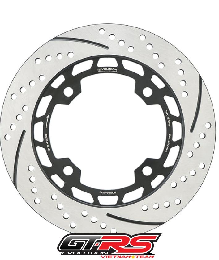 ĐĨA SAU SH350 FORZA ADV 350 SIZE 240 MM REVOLUTION (LÒNG LIỀN TRÒN OVER)