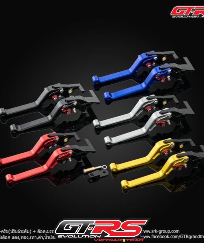 TAY THẮNG PCX 160 ABS ADV 150 160 VARIO 160 ABS STYLO 160 ABS TĂNG CHỈNH GTR KÈM KHOÁ THẮNG TAY
