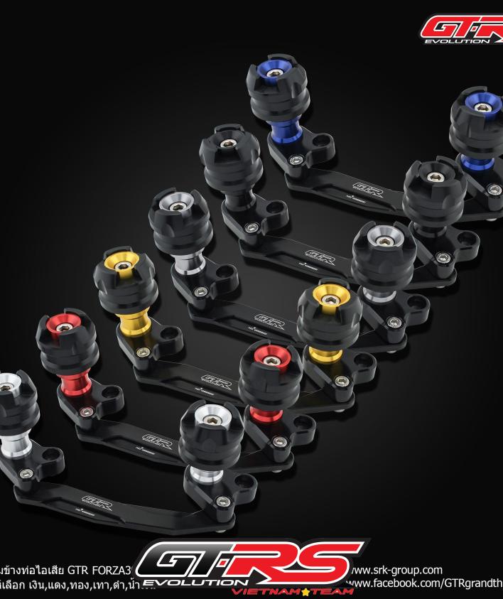 CHỐNG ĐỔ PÔ CNC GTR ĐA DẠNG NHIỀU DÒNG XE