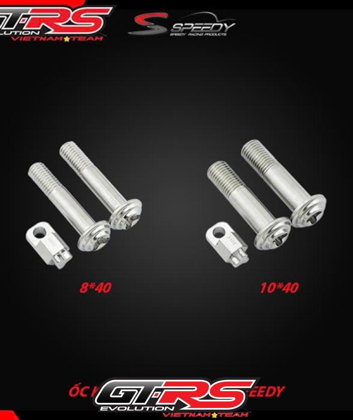 ỐC KHOÁ PHUỘC SPEEDY INOX CNC ĐA DẠNG DÒNG XE 
