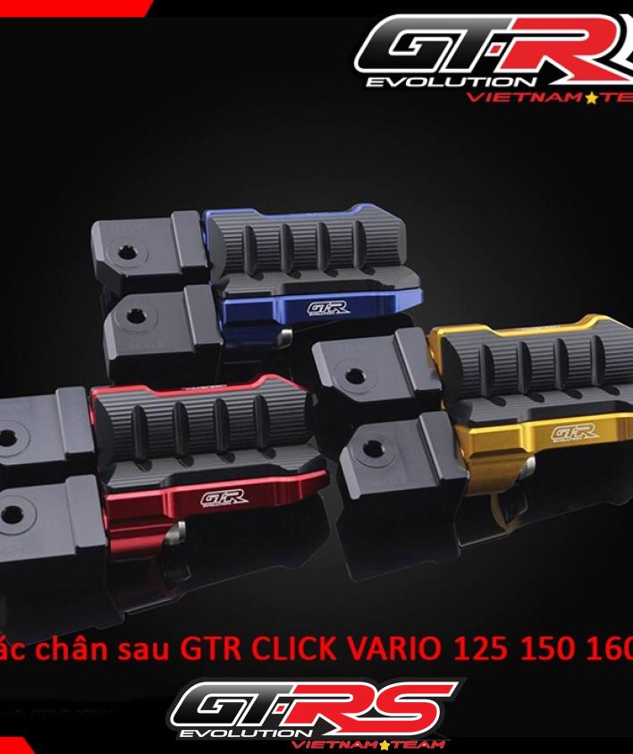 GÁC CHÂN SAU CLICK VARIO125-150-160 AIRBLADE 160 SCOOPY CNC GTR