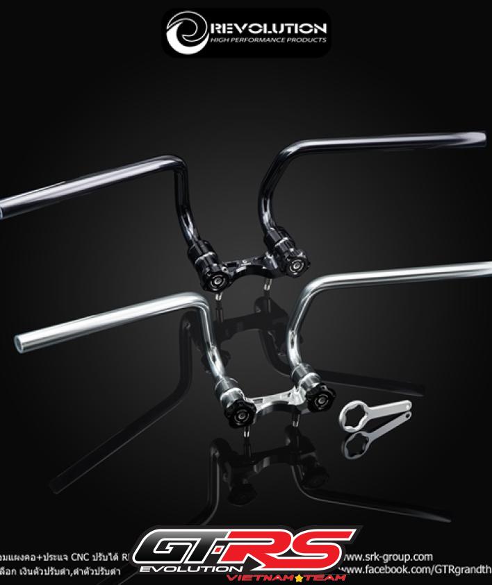 S/Ghi đông CNC + cờ lê REVOLUTION ST-125DAX MONKEY