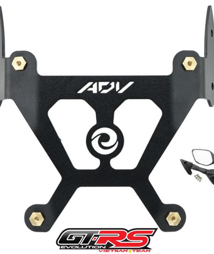PAD KÍNH CHẮN GIÓ DỜI KÍNH HẬU ADV 150-160 CNC REVOLUTION (KÈM KÍNH HẬU)